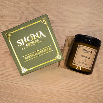 Wood Wick Candles by Shona Aromas (400g)